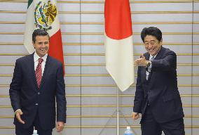 Mexican President Pena Nieto in Tokyo