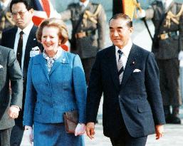 Ex-British Prime Minister Thatcher dies at 87