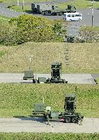 Japan sets up missile interceptors