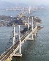 Seto Ohashi Bridge 25th anniversary