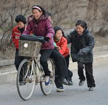 Pyongyang scene amid tensions