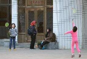 Pyongyang scene amid tensions