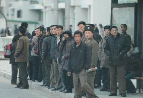 Pyongyang scene amid tensions