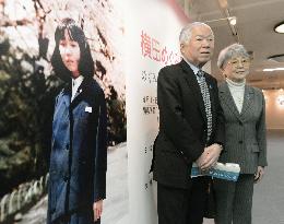 Photo exhibition of abduction victim