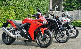 Honda's sports-type motorcycle models