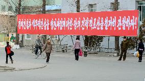 Pyongyang scene