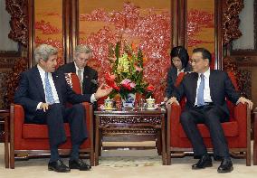 U.S. Secretary of State Kerry in Beijing