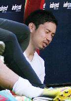 Nagatomo suffers knee injury