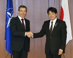 NATO chief Rasmussen in Tokyo