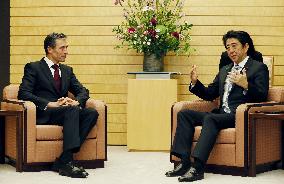 NATO chief Rasmussen in Tokyo