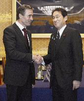 NATO chief Rasmussen in Tokyo