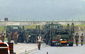 Missile interceptors in Okinawa