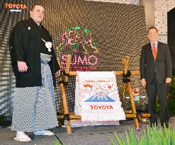 Sumo meet in Indonesia