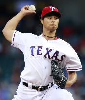 Darvish, Rangers shut out Mariners