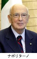 Napolitano re-elected to president in Italy