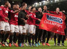 Kagawa joins celebrations as Man Utd clinch 20th title