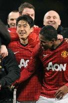 Kagawa joins celebrations as Man Utd clinch 20th title