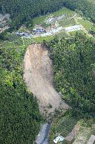 Landslides in Shizuoka