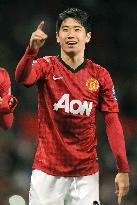 Kagawa joins celebrations as Man Utd clinch league title