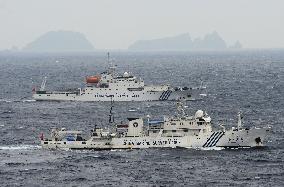 China ships near Senkakus