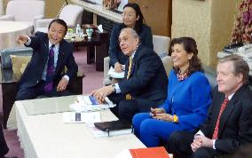 OECD chief in Japan