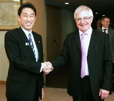 New Zealand Trade Minister Groser in Japan