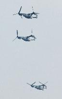 Ospreys in S. Korea-U.S. drills