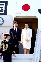 Japan crown prince, princess in Netherlands