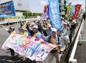 Peace march for Hiroshima