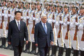 Palestine leader in China