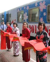 Japan, Vietnam friendship train
