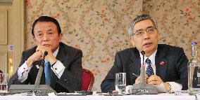 Aso, Kuroda after G-7