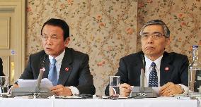 Aso, Kuroda after G-7