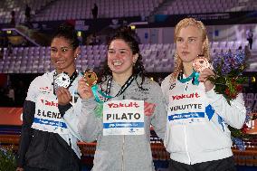 (SP)HUNGARY-BUDAPEST-FINA WORLD CHAMPIONSHIPS-SWIMMING-WOMEN'S 100M BREASTSTROKE