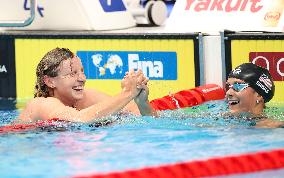 (SP)HUNGARY-BUDAPEST-SWIMMING-FINA WORLD CHAMPIONSHIPS-WOMEN'S 1500M FREESTYLE