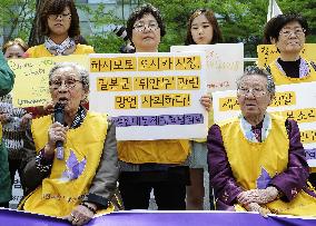 Ex-S. Korean sex slaves seek to meet Osaka mayor