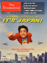 Abe on Economist magazine cover
