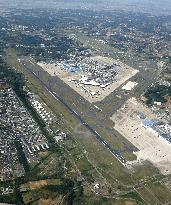Narita airport marks 35th anniversary