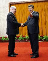 Israeli prime minister in China