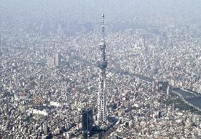 Tokyo Skytree marks 1st anniversary