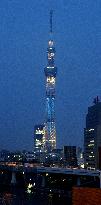 Tokyo Skytree marks 1st anniversary