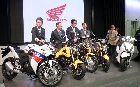Honda to sell 5 overseas-made motorcycle models in Japan