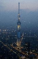 Tokyo Skytree marks 1st anniversary