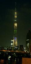 Tokyo Skytree marks 1st anniversary