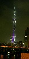 Tokyo Skytree marks 1st anniversary