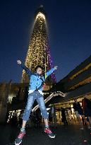 Tokyo Skytree marks 1st anniversary