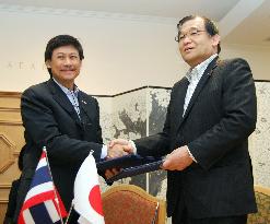 Japan-Thailand railway cooperation
