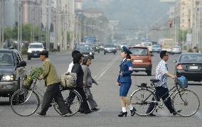 Pyongyang scene in May