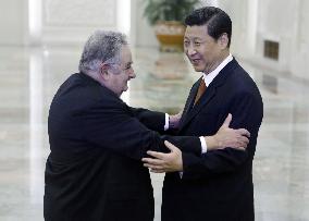Uruguay president in China