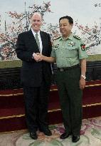 Obama aide Donilon in China